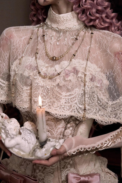 Eros Vintage Lace Cape