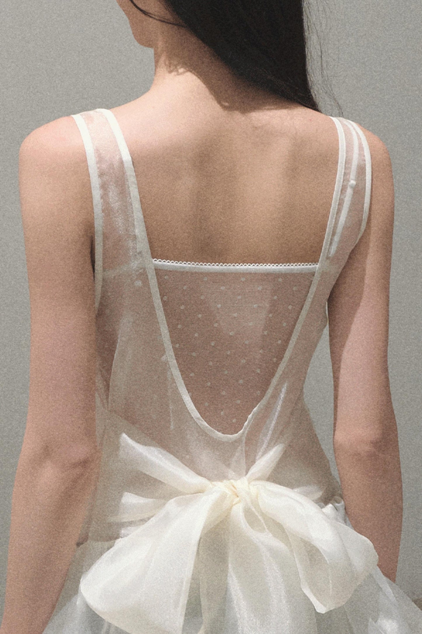 Butterfly Beaded Wrap Top