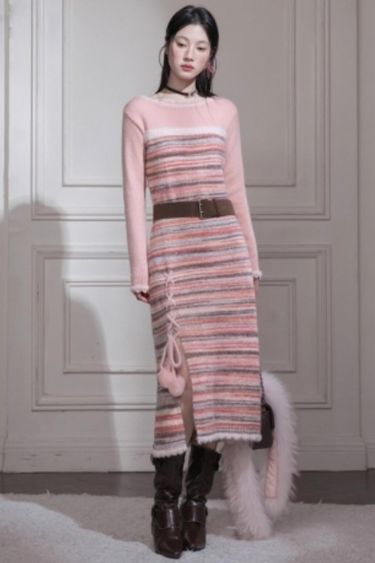 Emotional Dopamine Knit Dress