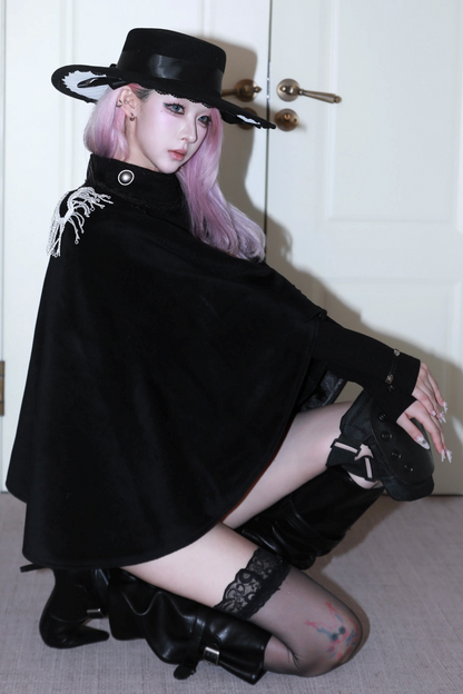 Detachable Tassel Cape