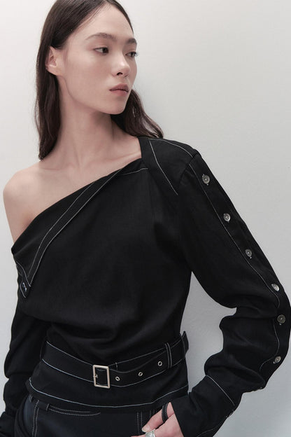 Dark Edge Design Top Womens Shirt