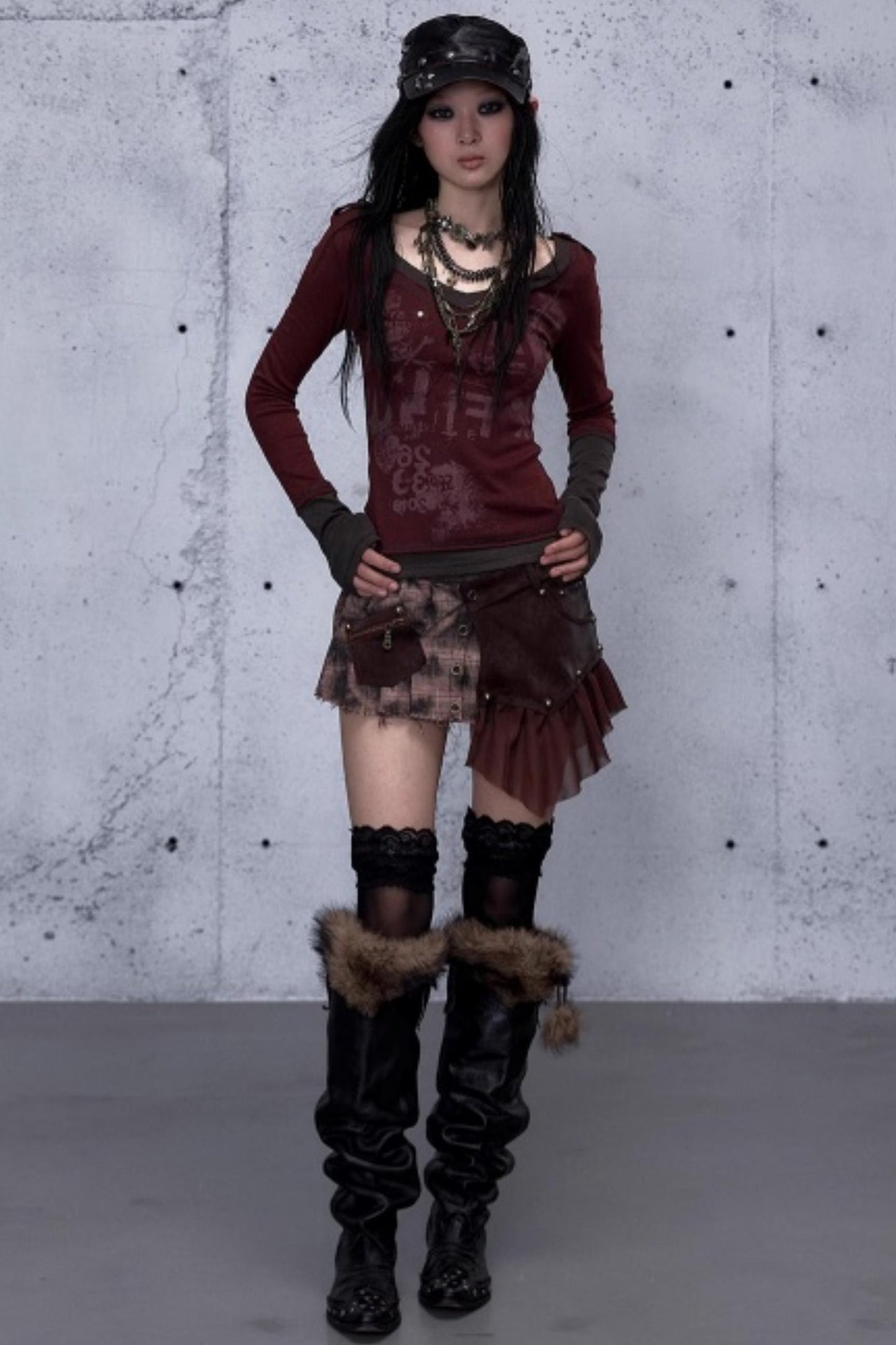 Retro Vintage Patchwork Top