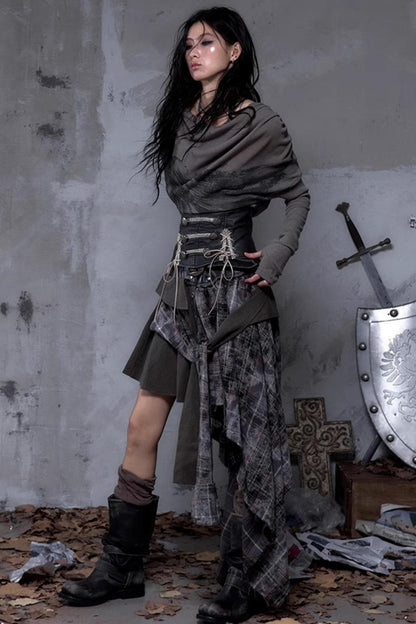 Vintage Knight Leather Waist Seal