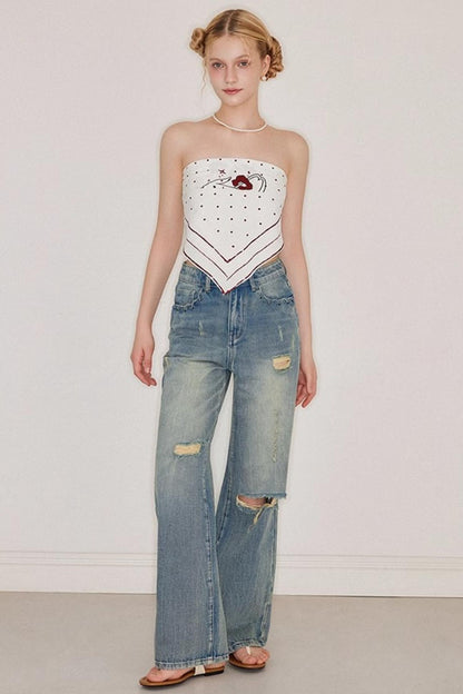 Twisted Retro Jeans
