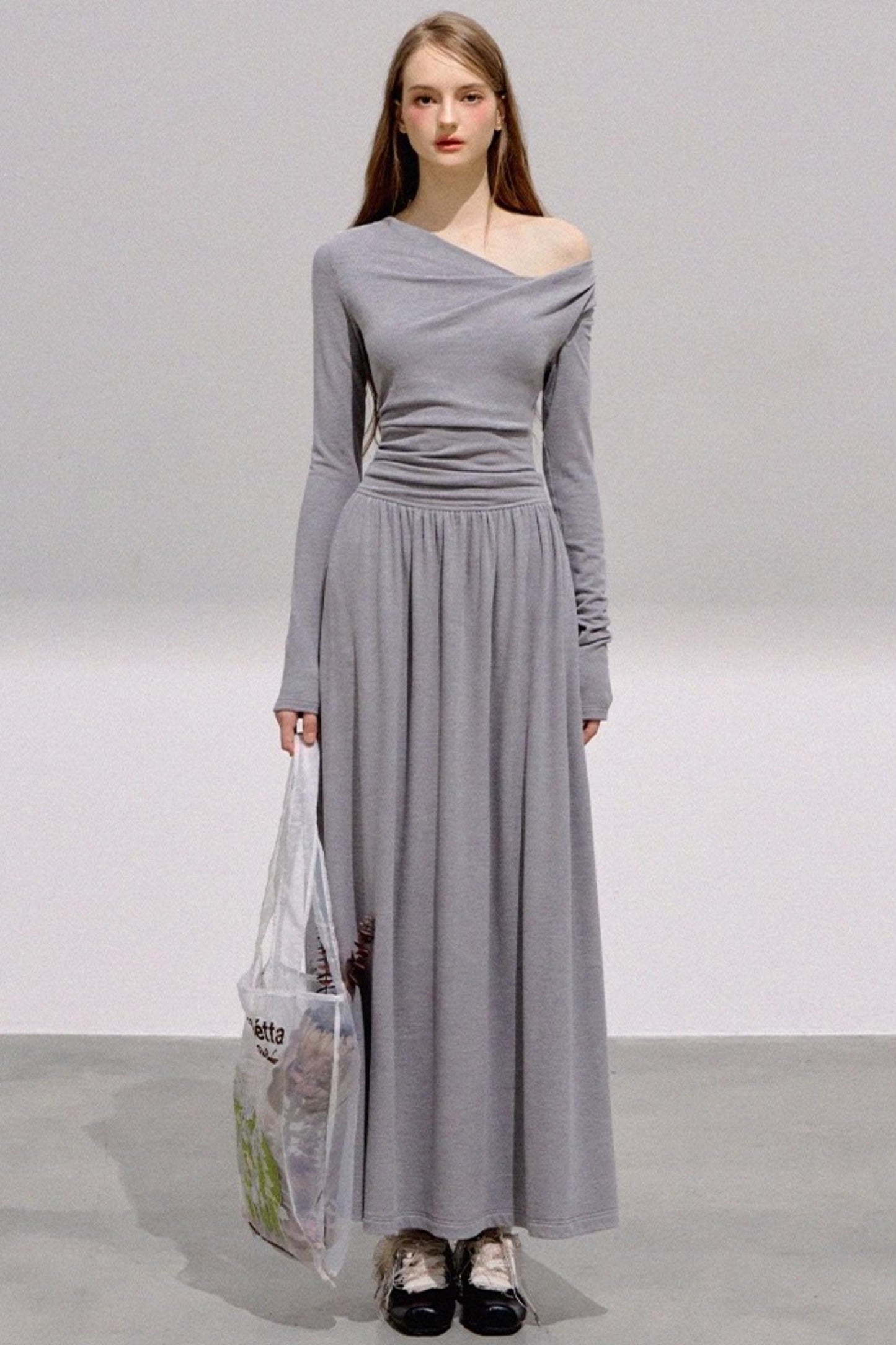 Cool Goddess Swing Collar Waist Dress