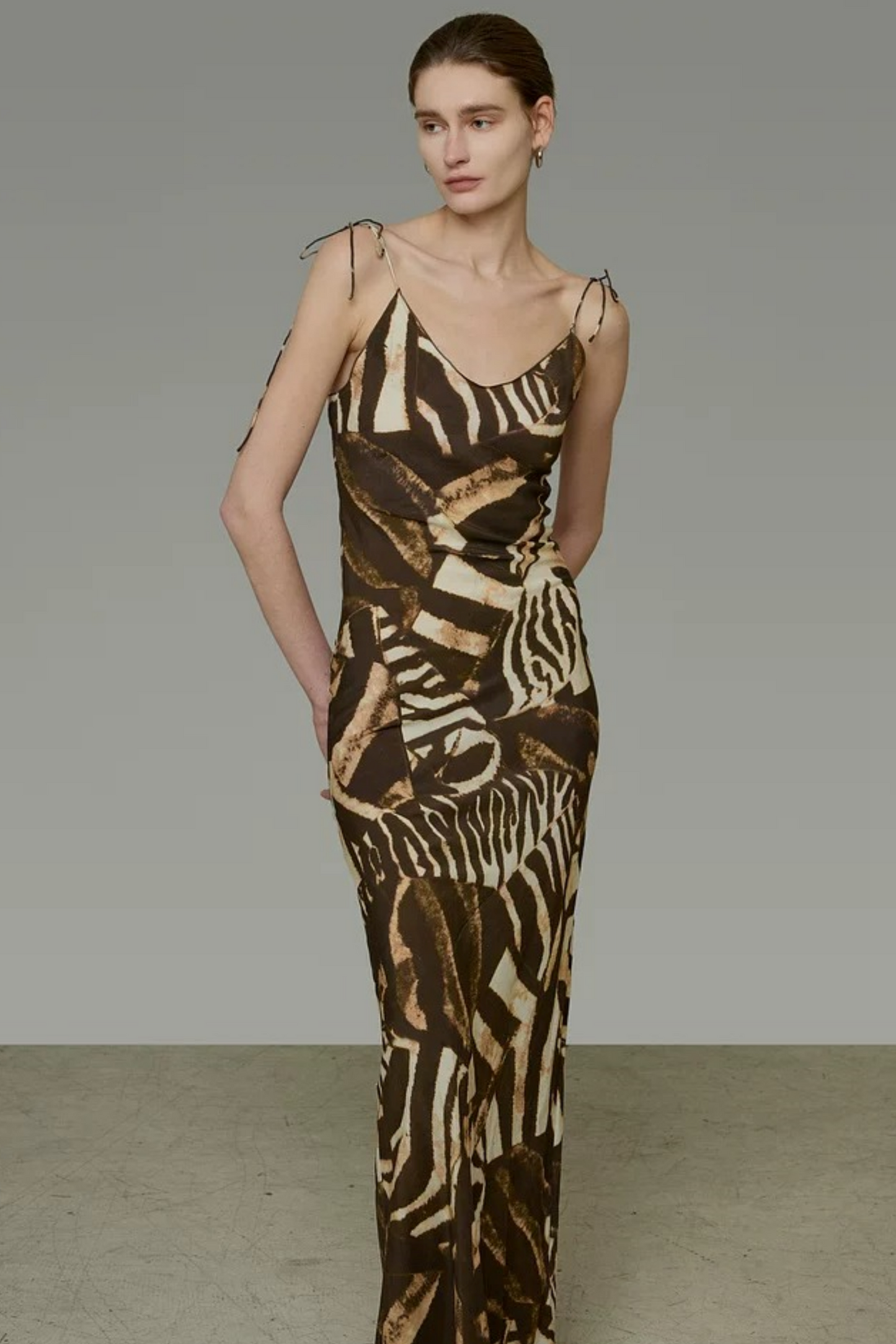 French Spaghetti Strap Dress