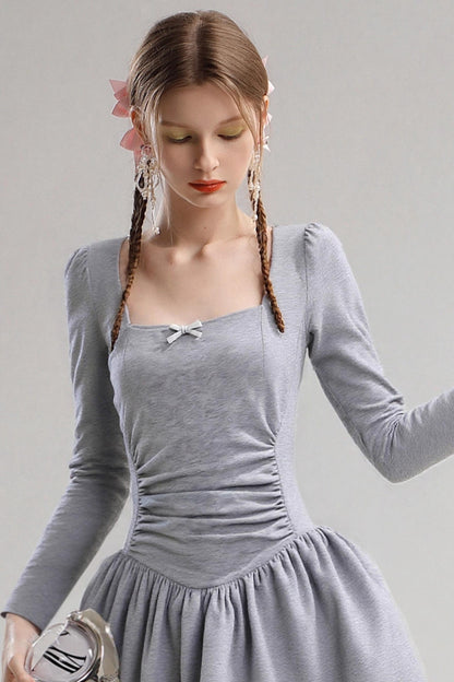 Dream Square Neck Dress