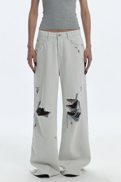 Summer Breathing Wide-Leg Jeans
