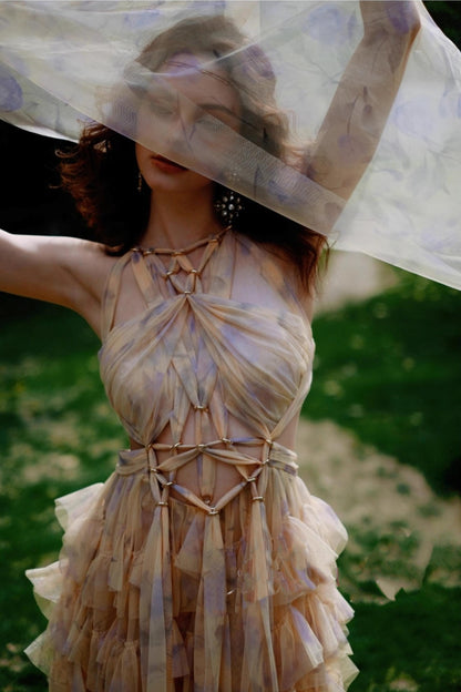 Wandering Wave Holiday Dress