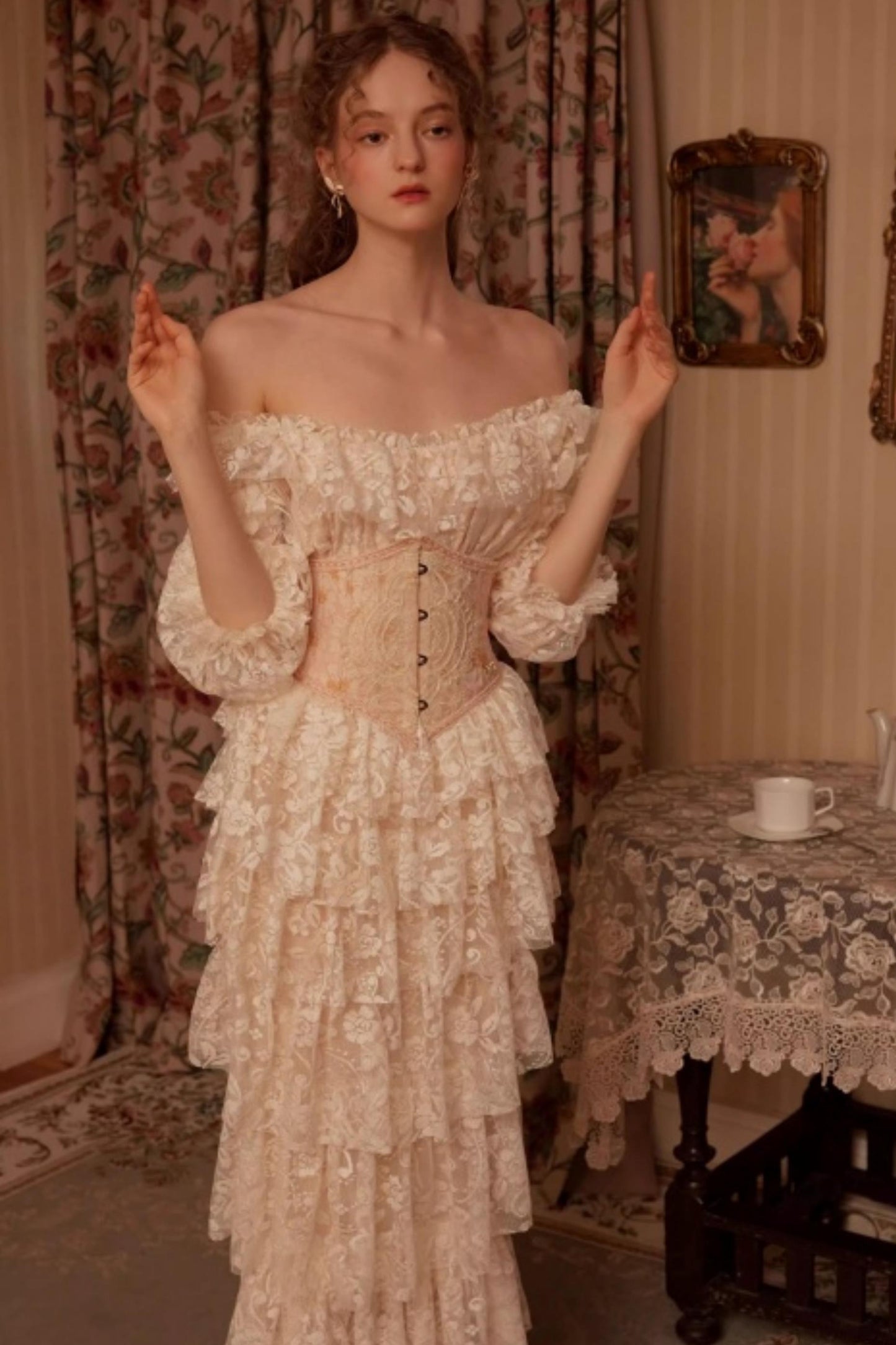 Aurora Lace Fairy Dress Set-Up