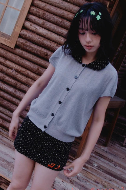 Love Buckle Knit Top