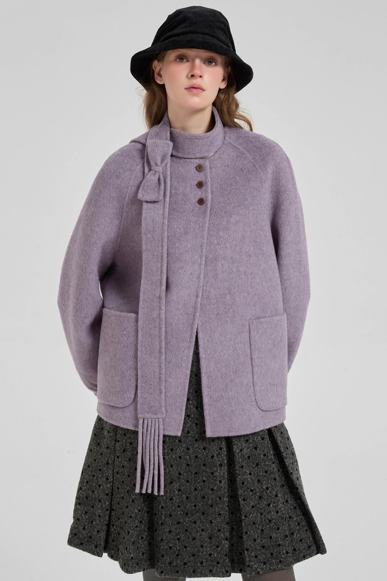 Winter Purple Reversible Jacket