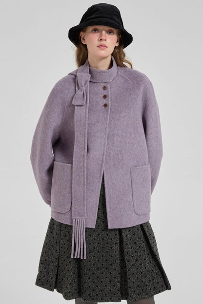 Winter Purple Reversible Jacket