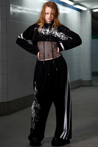 Lacquer Printed Sweatshirt