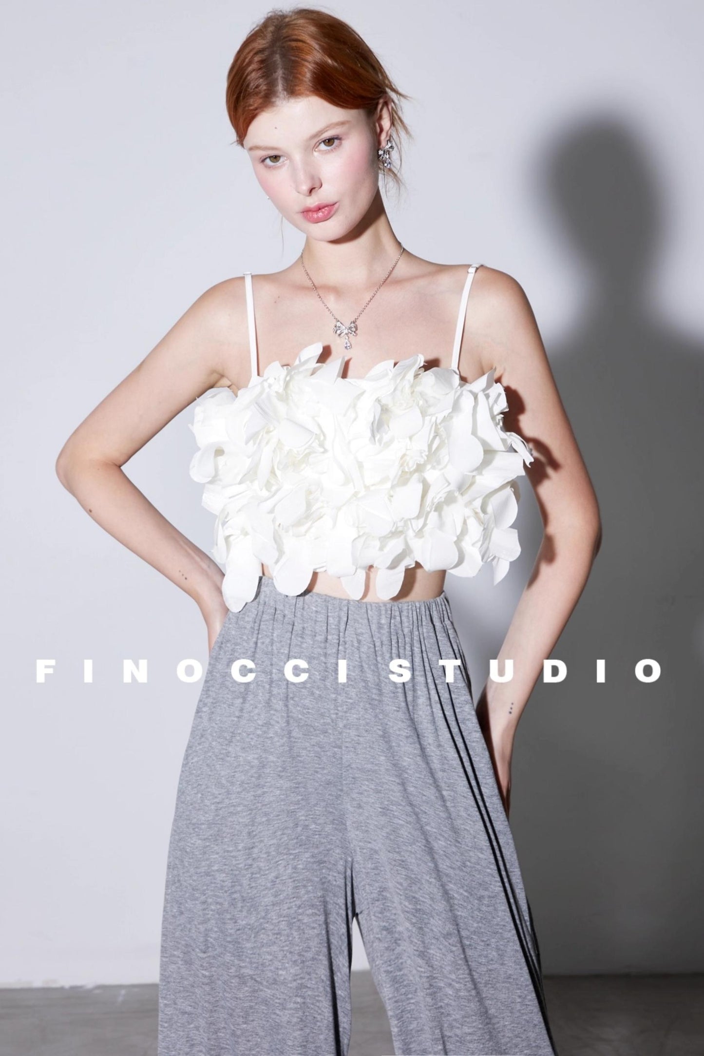 Ultra-Complex Double-Layer Petal Suspender