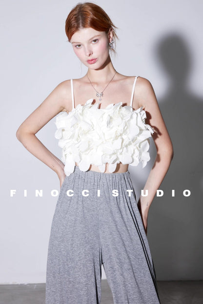 Ultra-Complex Double-Layer Petal Suspender