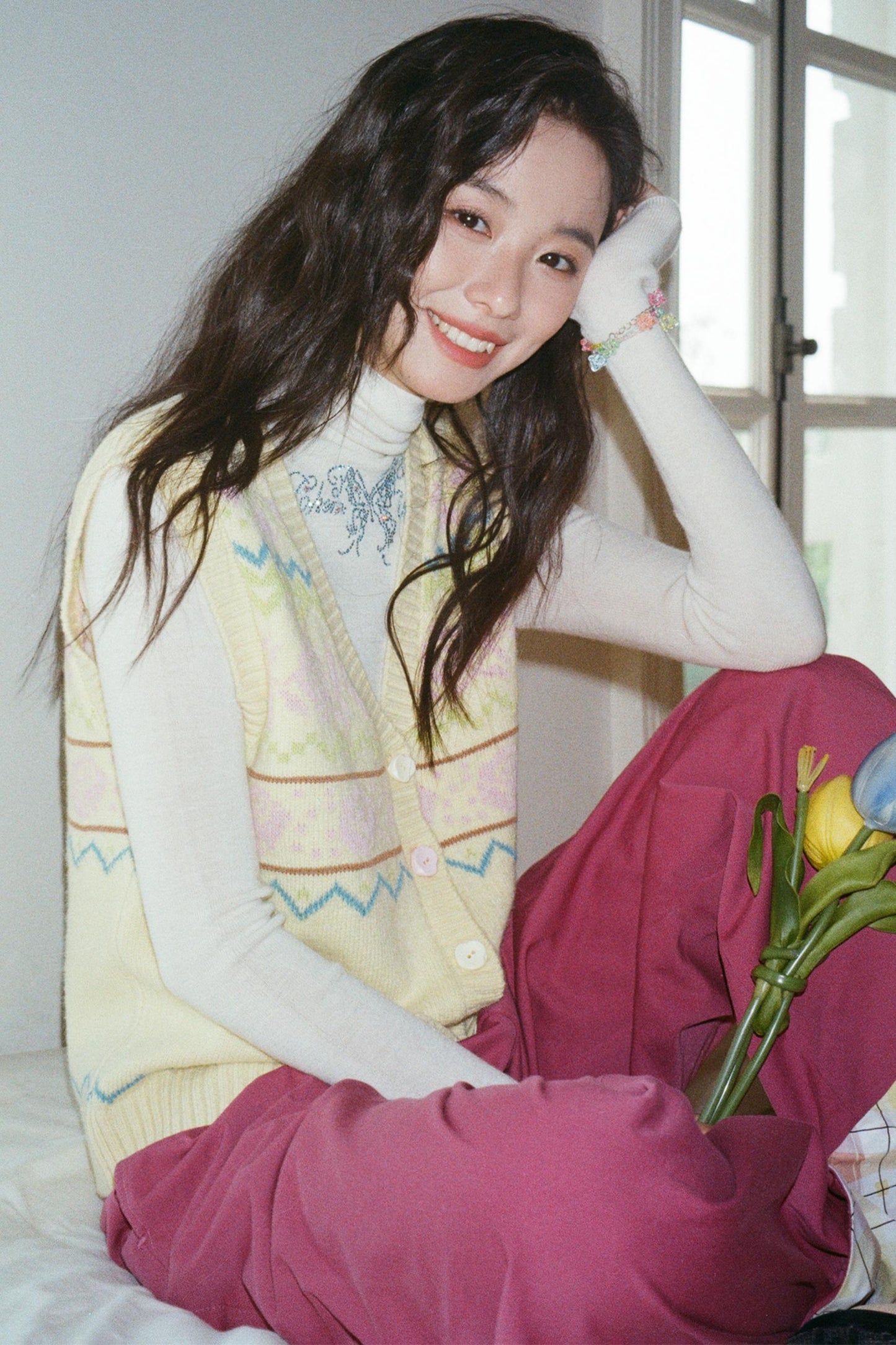 Butterfly Light Wool Sweater