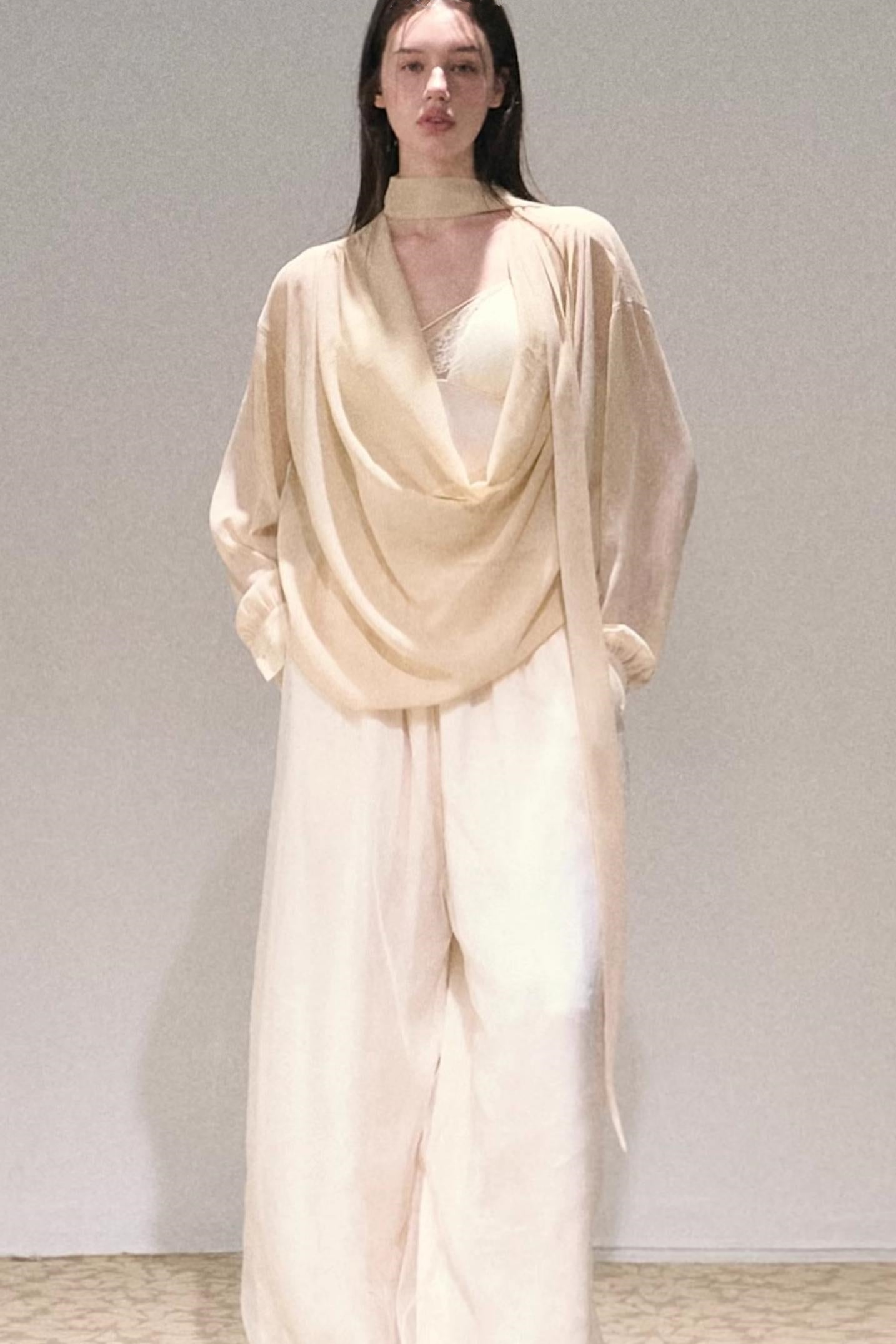 Twilight Chiffon Swing Top