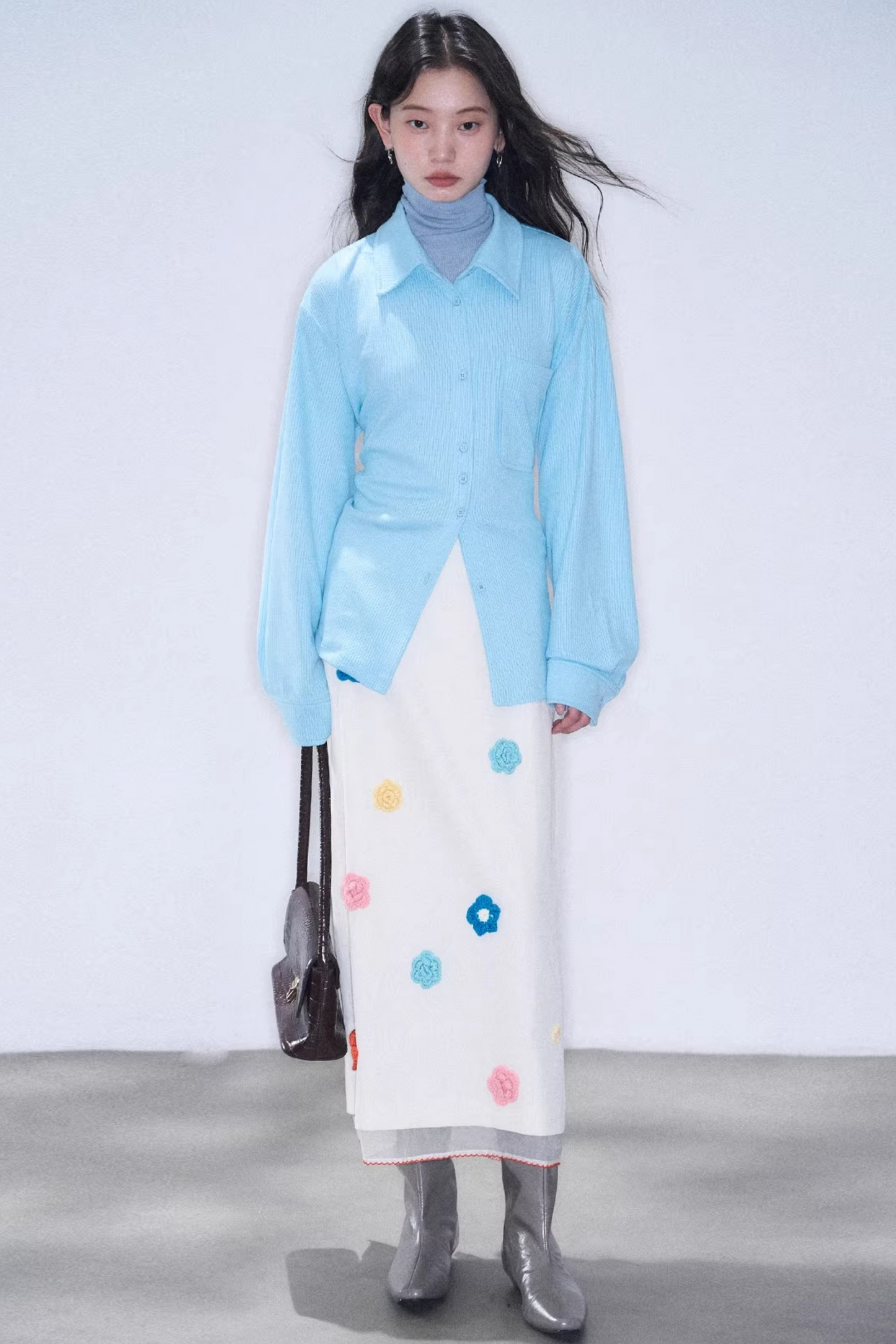 Dreidimensionaler Organza-Rock