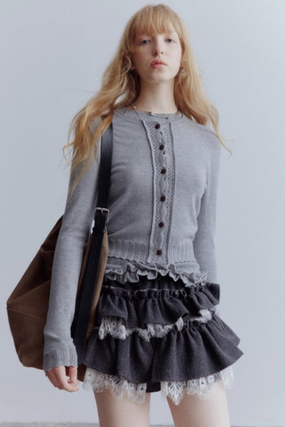 Three-dimensional Cardigan Wool Priming Set-Up