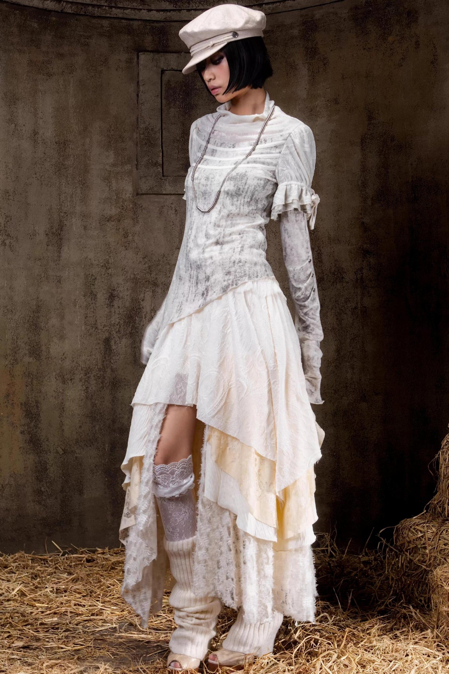 Court-Style Knit Top