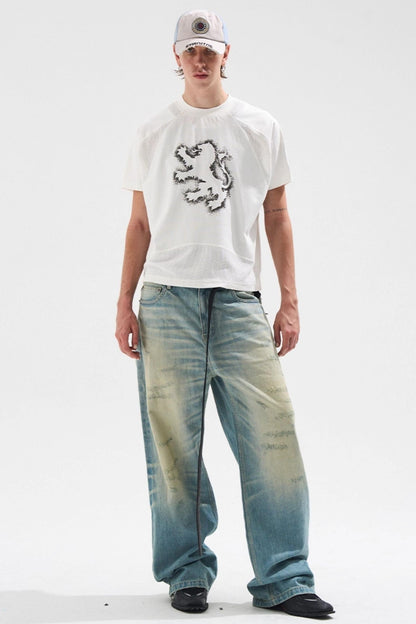 Digital Print Short Sleeve T-Shirt