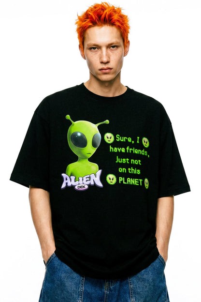 Alien Y2K Street T-Shirt