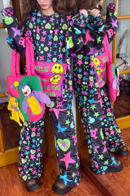 Dopamine Velvet-Lined Sweatshirt