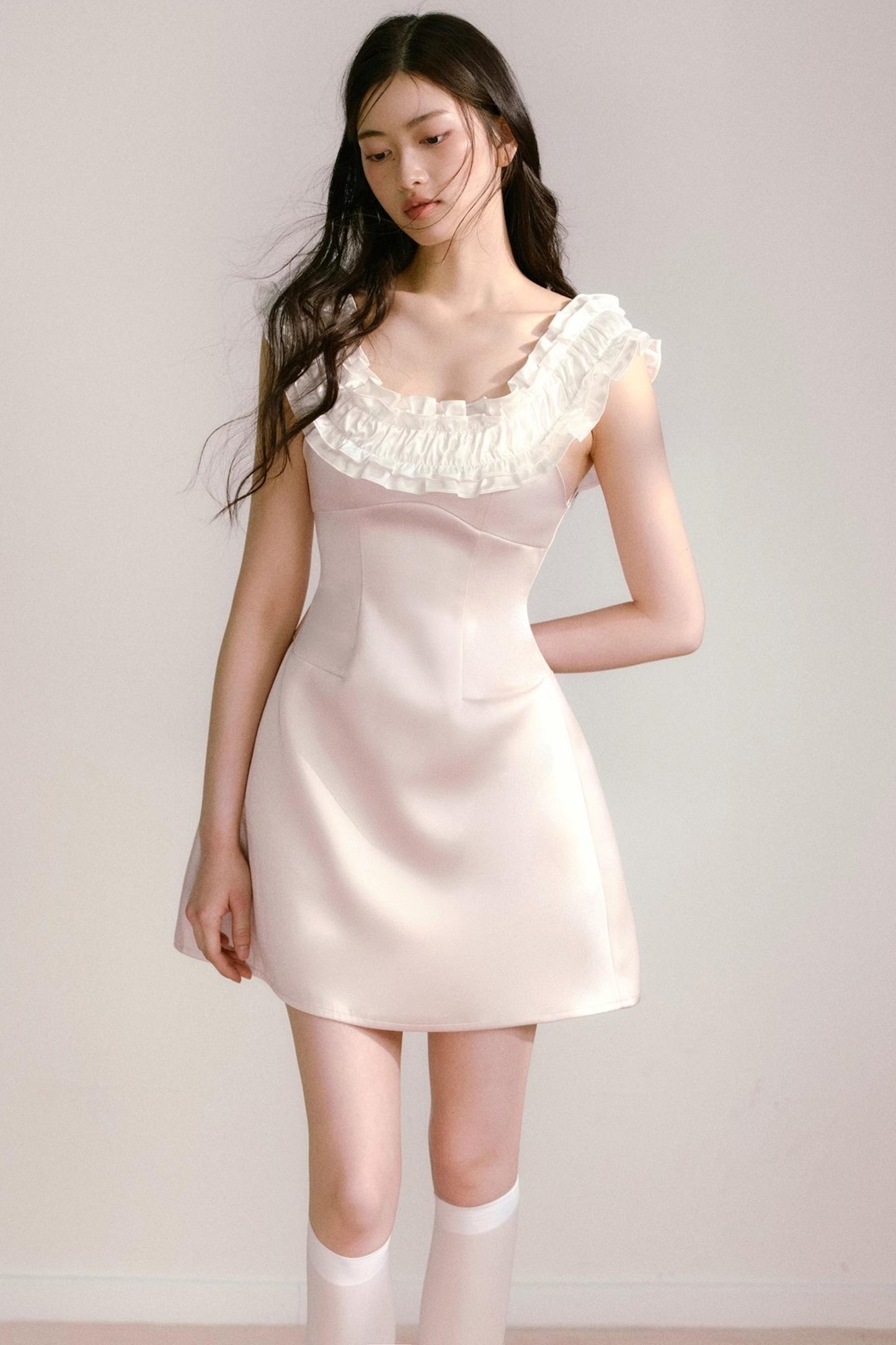 Pink Patchwork Dress