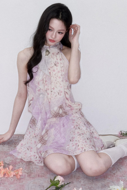 Romantic Retro Floral Dress