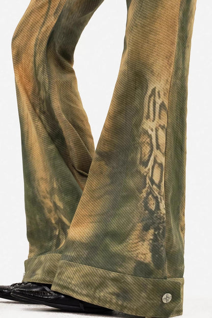 Retro-Jeanshose mit Farbverlauf