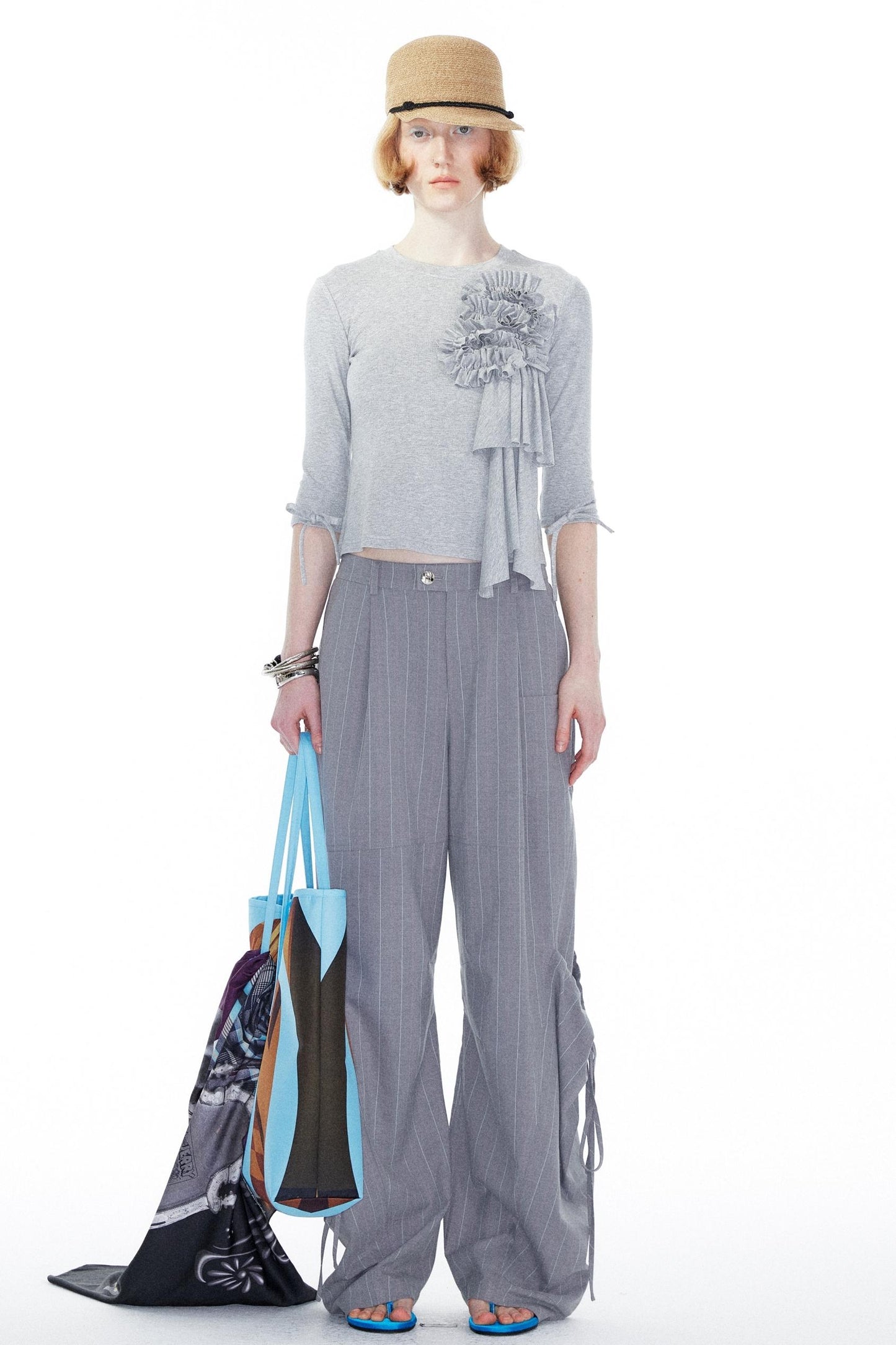 Big Pocket Lace-Up Machete Pants