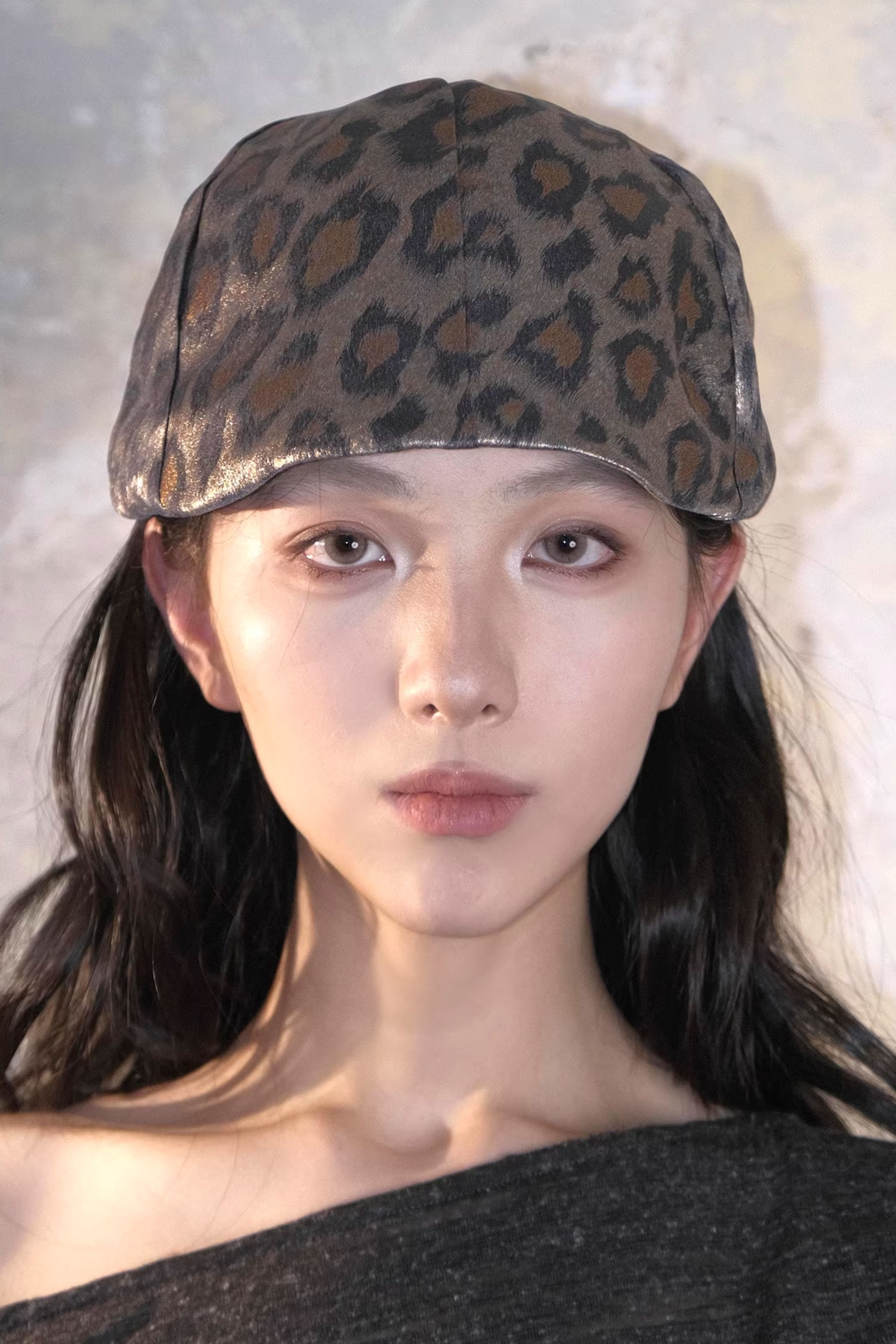 Leopard Print Memory Silk Cap