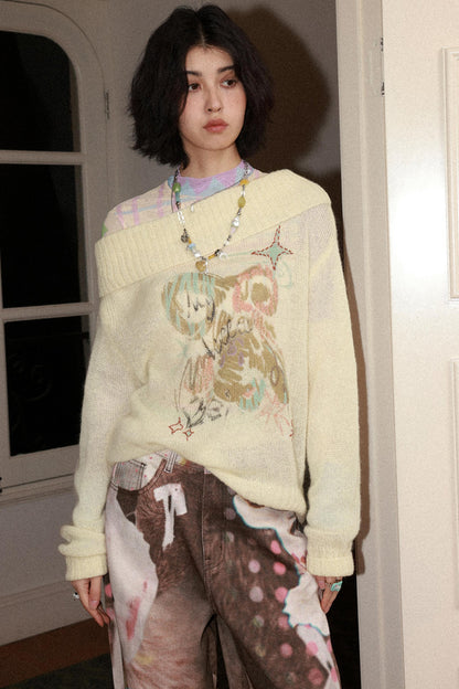 Gummy Bear Graffiti Pullover