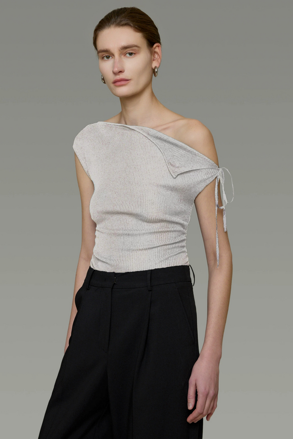 Unspoken Off-Shoulder Knit Top