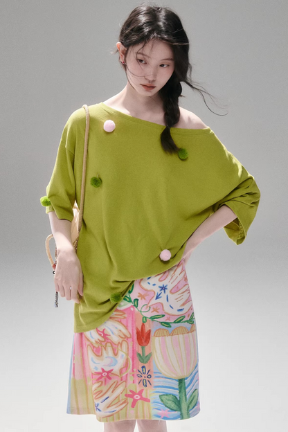 Berry Plush Off-Shoulder Top