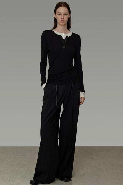 New Splicing Knitwear