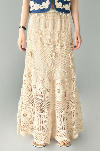 Wilderness Flower Maxi Skirt