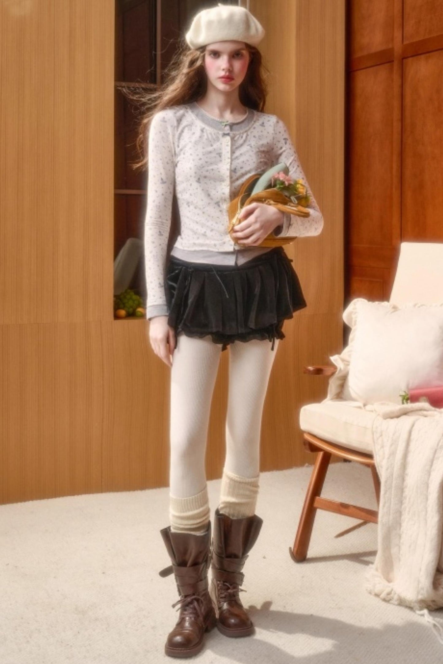 Milky Way Cotton Cardigan