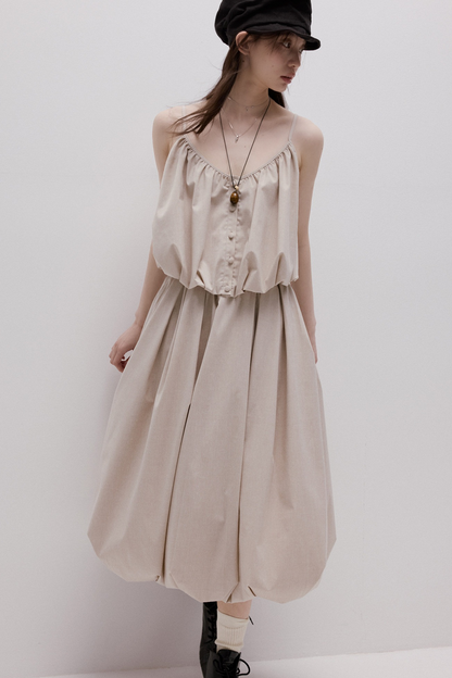 Linen Puff Volume Top