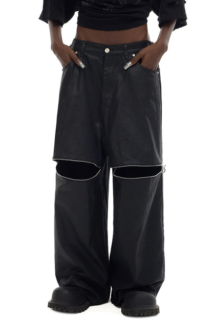 Moon Low Waist Straight Leg Pants