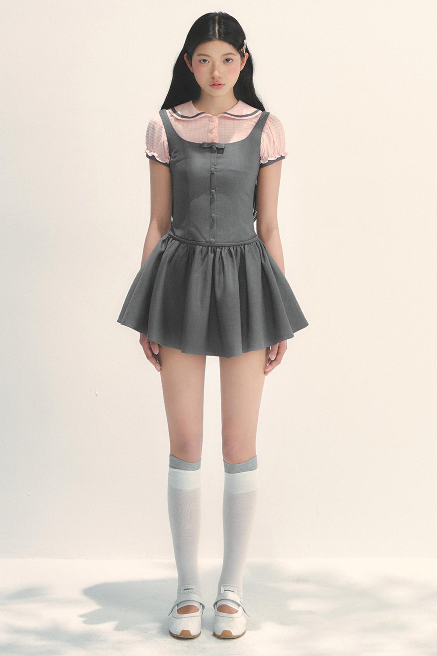 College Patchwork Dress