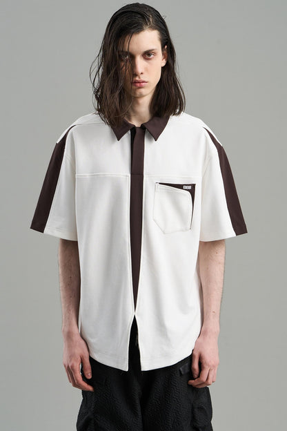 Starry Stitch Polo Shirt