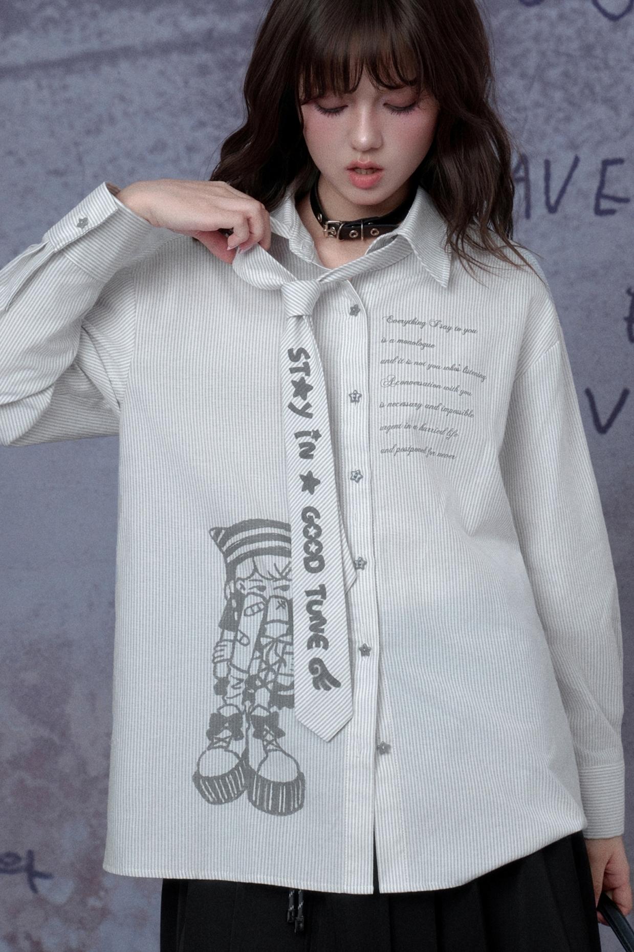 Fighting Spirit Stripes Shirt