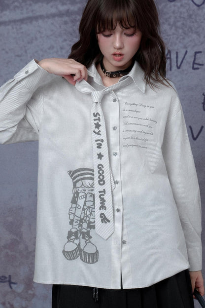 Fighting Spirit Stripes Shirt