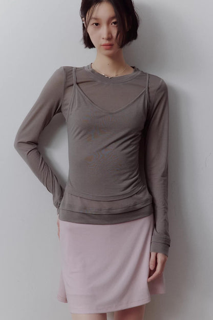Pure Cotton Knit Top