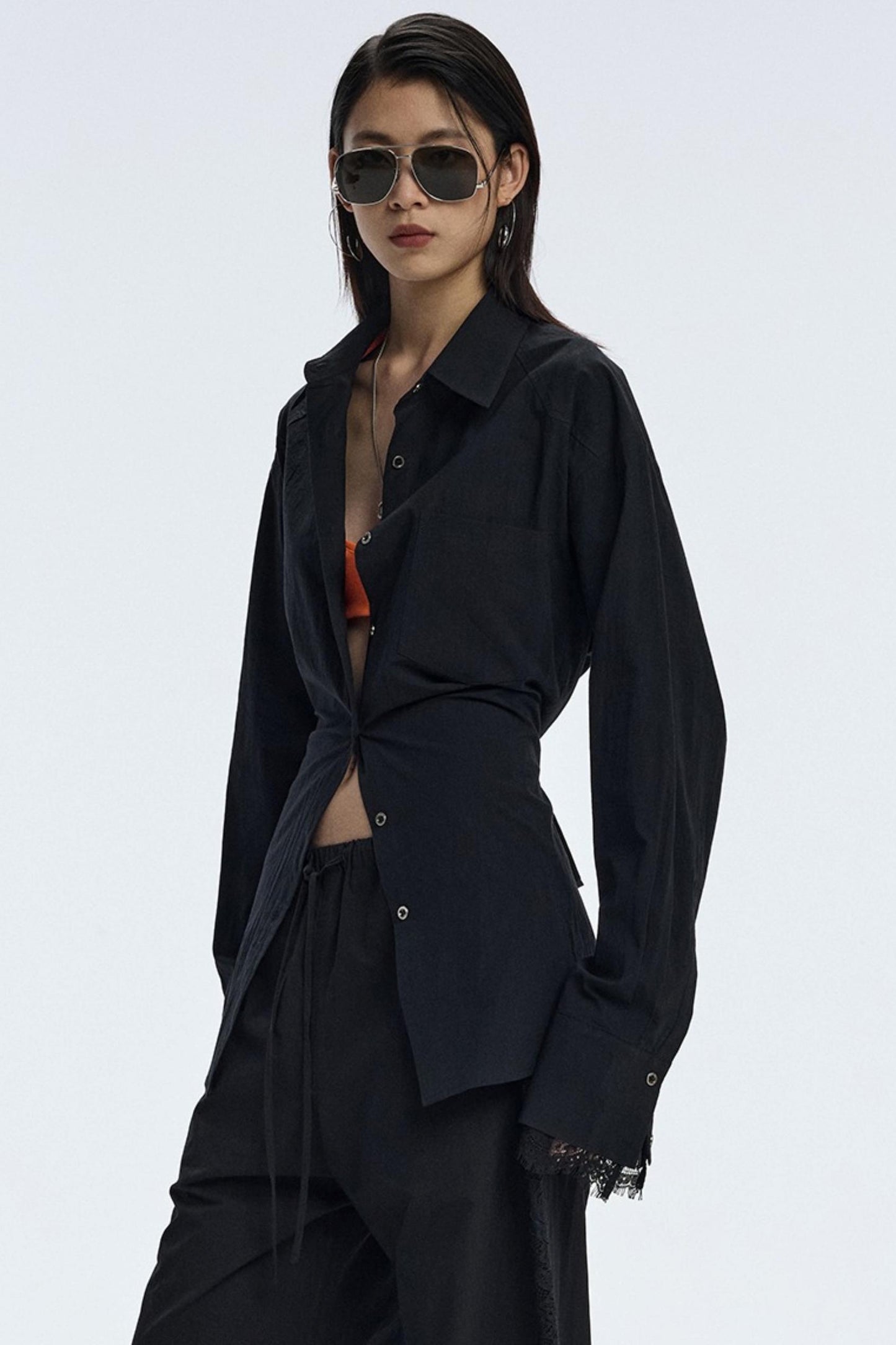 Patchwork Lace Shirt