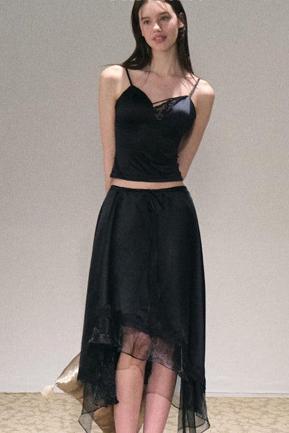 Naia Organ Acetate Skirt