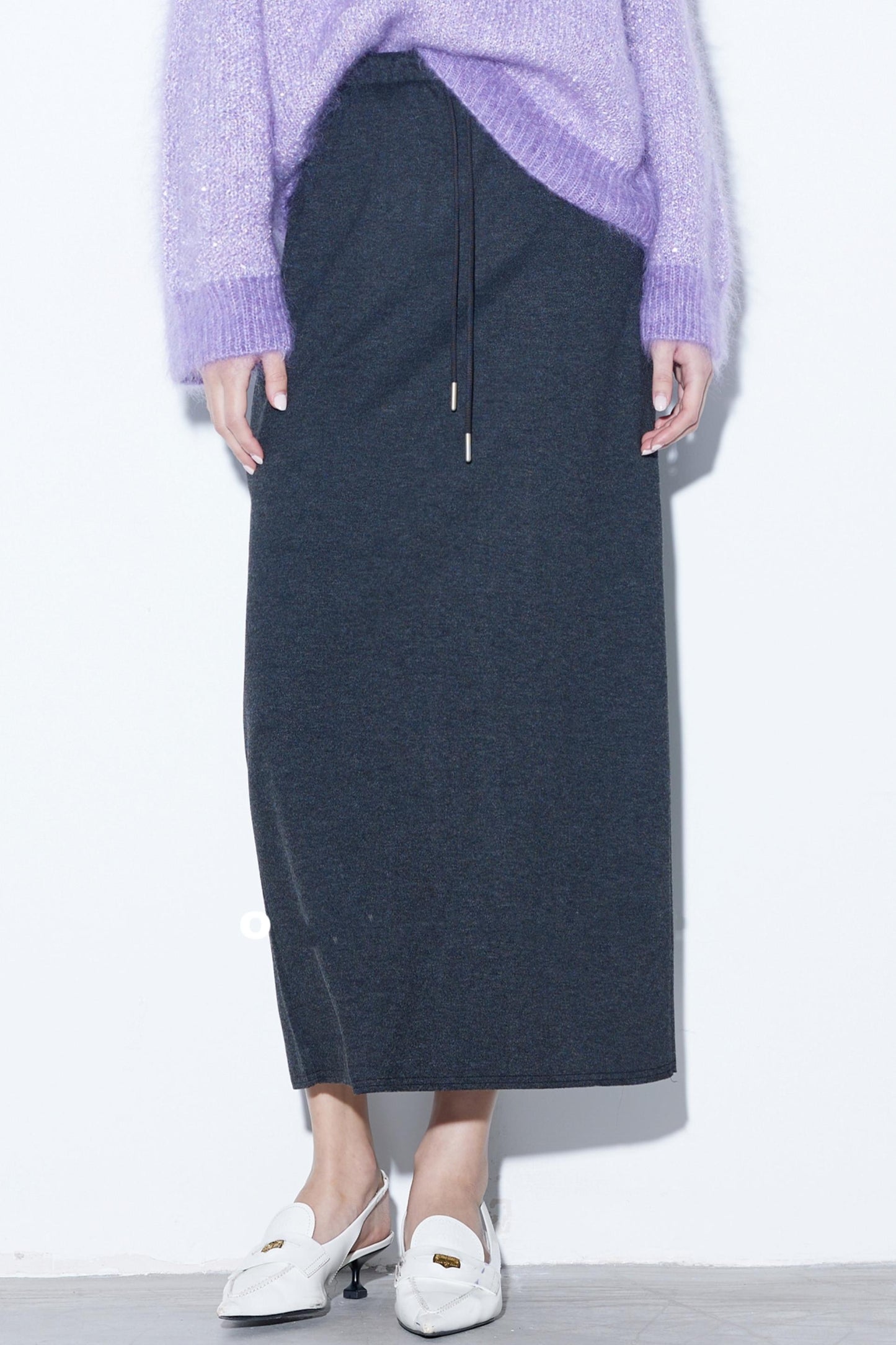 Sheep Wool Minimalist Skirt
