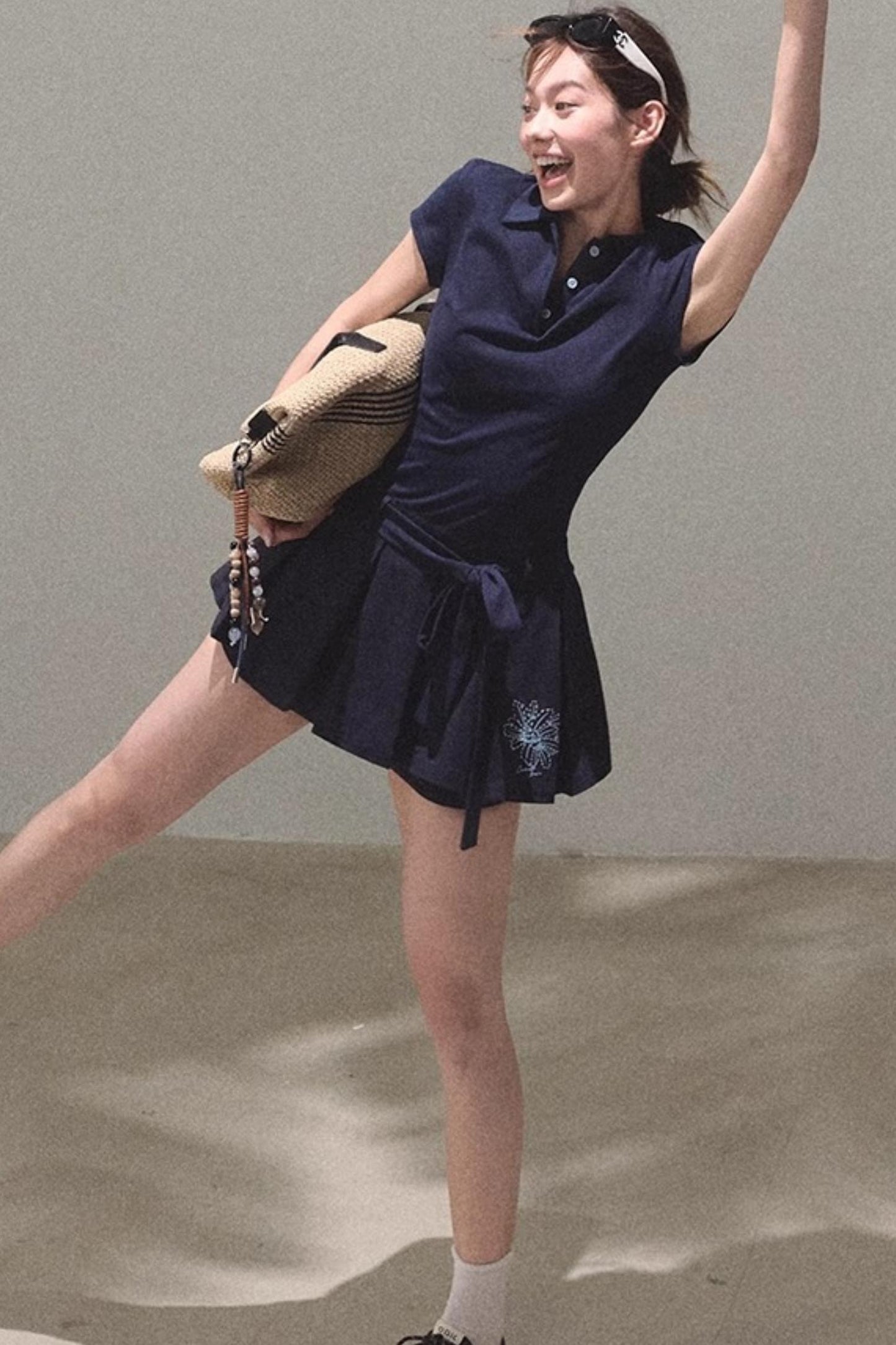 Cool Cotton Polo Dress